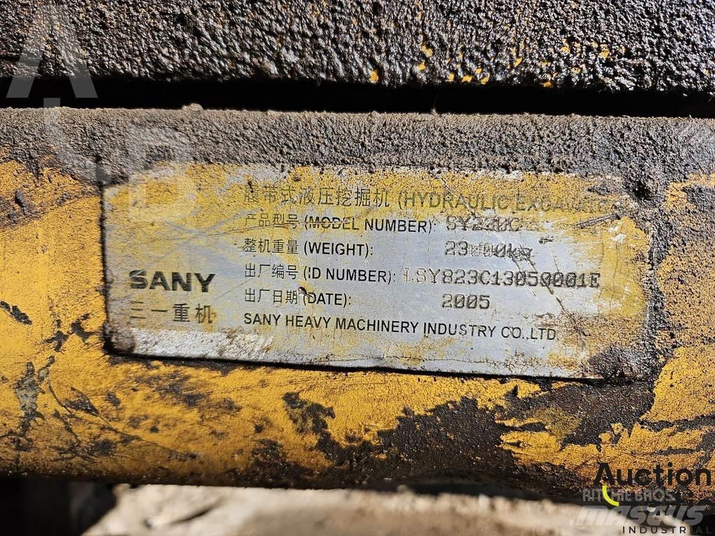 Sany SY 230 C Kāpurķēžu ekskavatori
