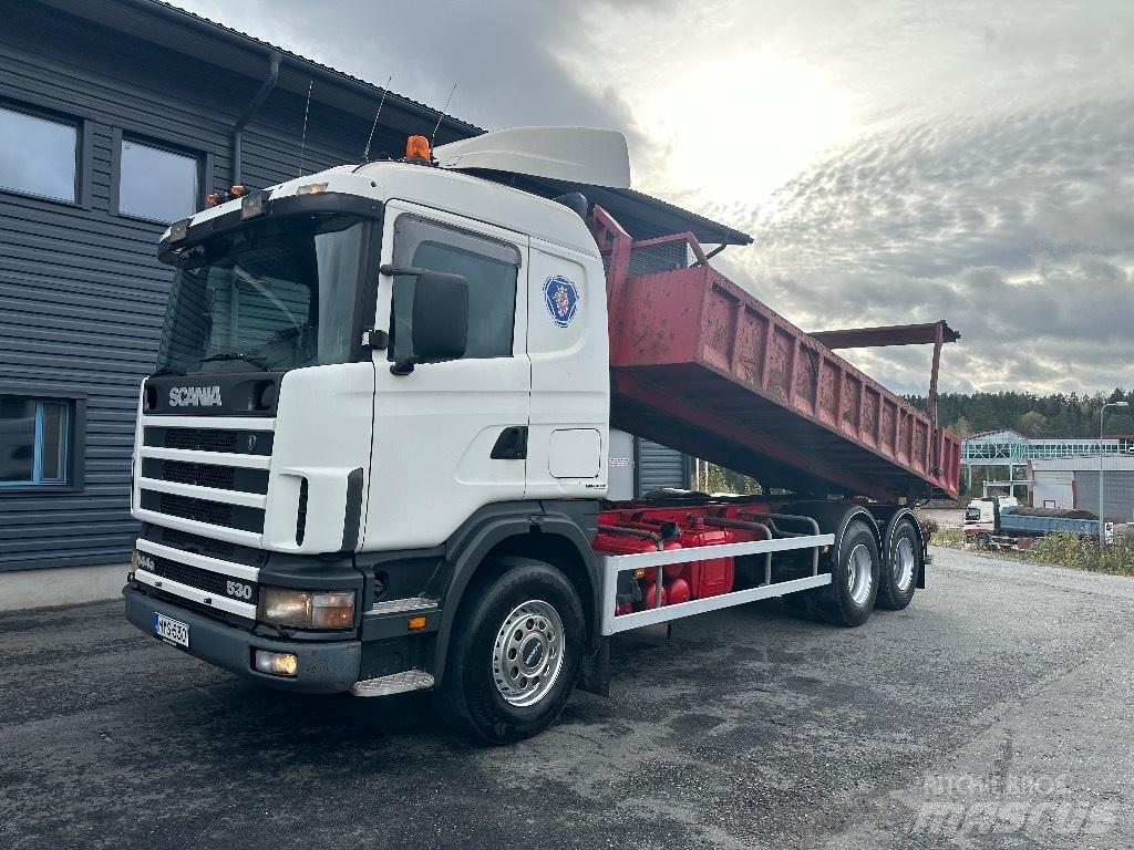 Scania R144 530 6X4 Pašizgāzējs