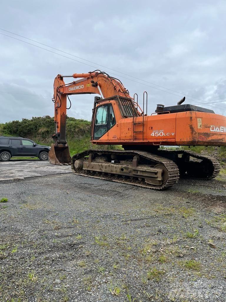 Daewoo 450LC-V Kāpurķēžu ekskavatori