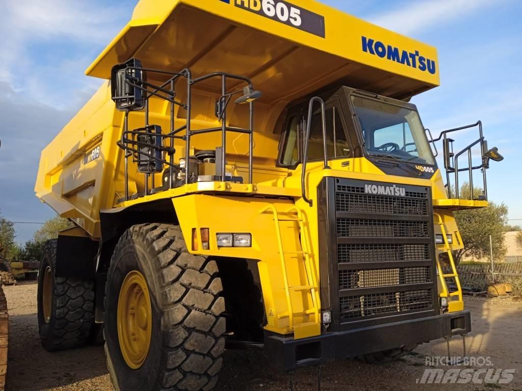 Komatsu HD 605-7E0 Karjeras kravas automašīnas