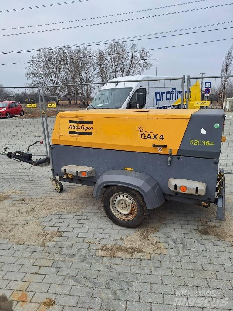 Atlas Copco QAX 20 Dīzeļģeneratori
