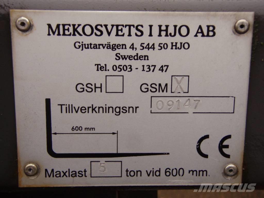  MSH Pallgaffel 5 Ton Dakšas