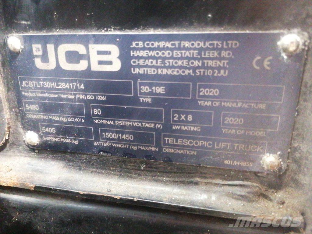 JCB TLT30-19E Teleskopiskie manipulatori