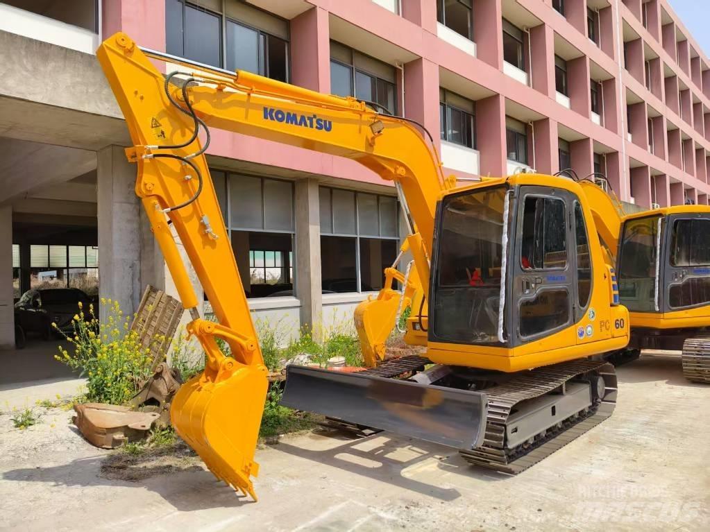 Komatsu PC 60 Kāpurķēžu ekskavatori