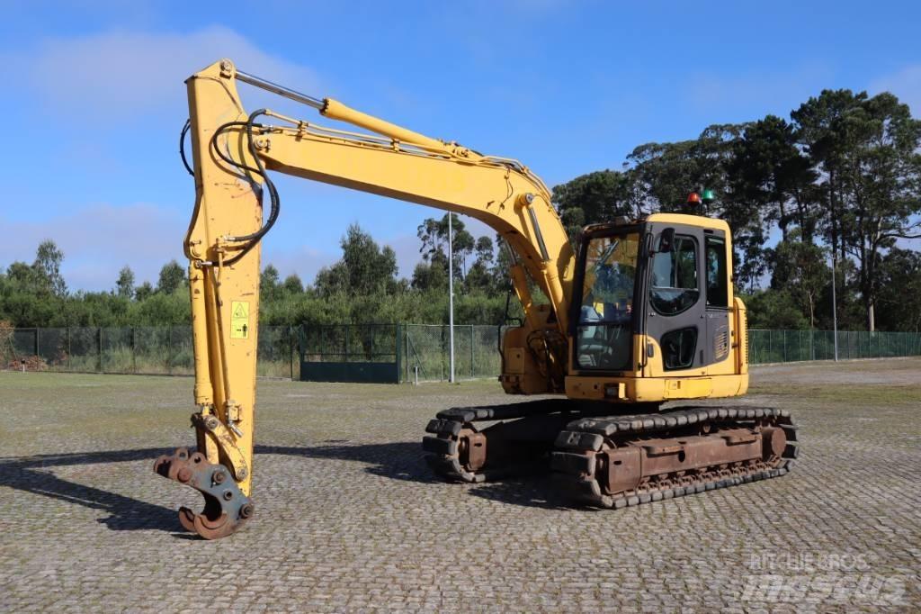 Komatsu PC138US-8 Kāpurķēžu ekskavatori
