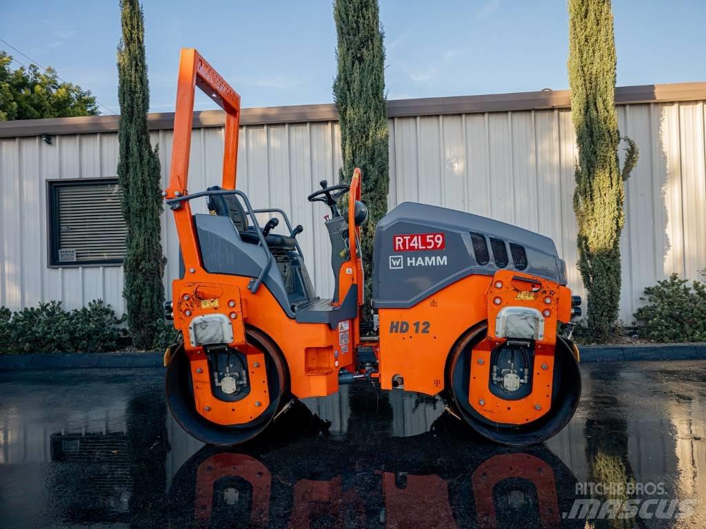 Hamm HD 12 Divvalču grunts veltņi