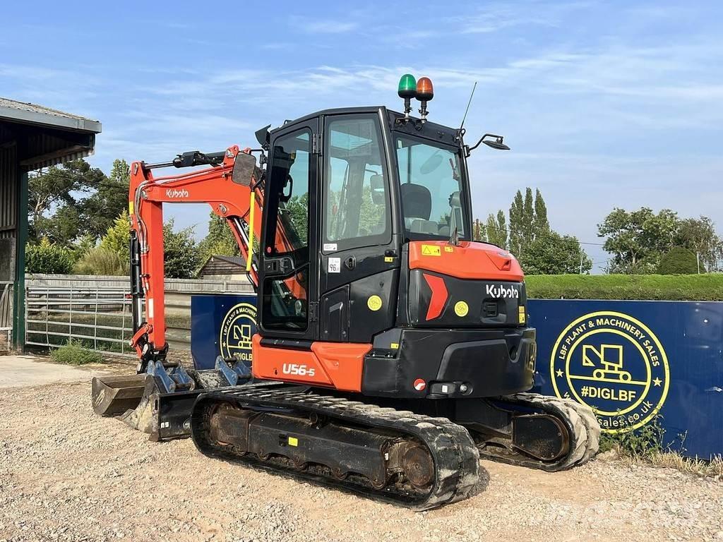 Kubota U56-5 Īpašie ekskavatori