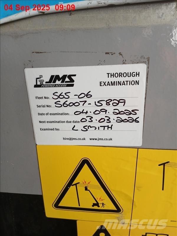 Genie S 65 Teleskopiskie pacēlāji