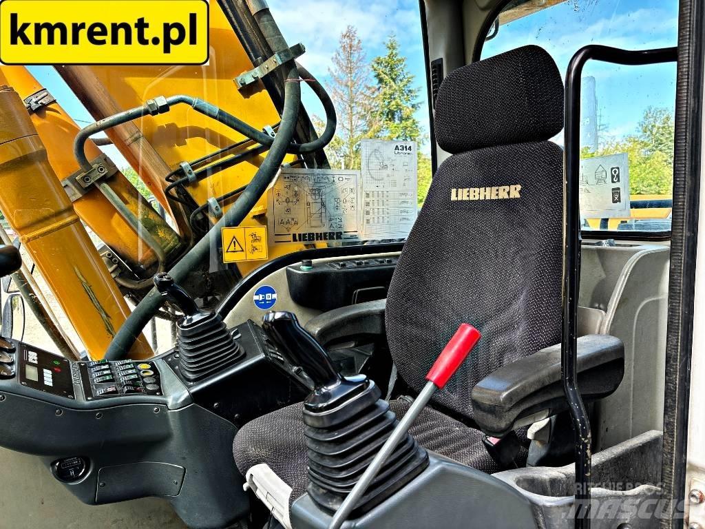 Liebherr A 314 Ekskavatori uz riteņiem