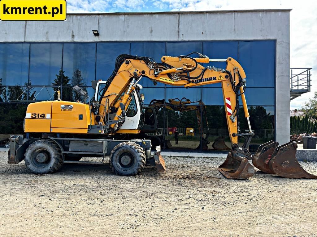 Liebherr A 314 Ekskavatori uz riteņiem