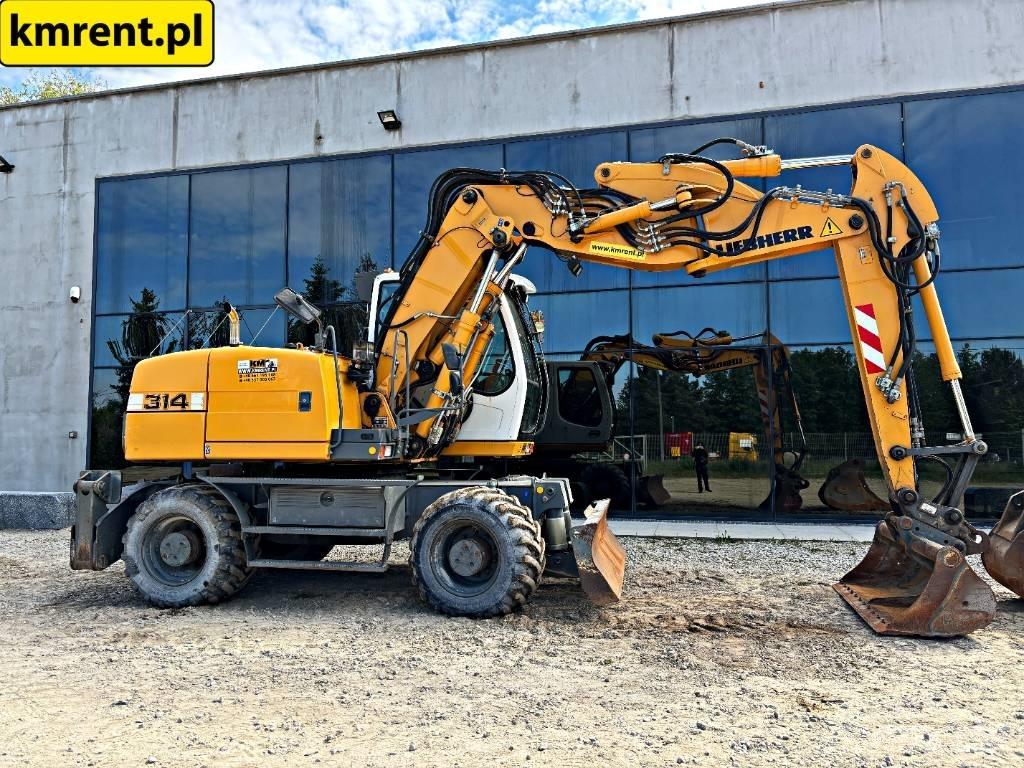 Liebherr A 314 Ekskavatori uz riteņiem