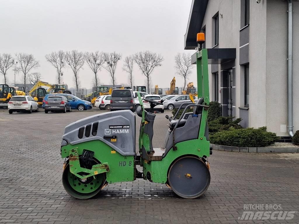Hamm HD 8 VV Divvalču grunts veltņi