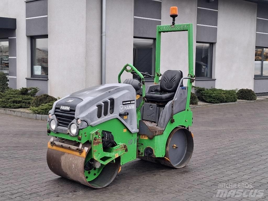 Hamm HD 8 VV Divvalču grunts veltņi