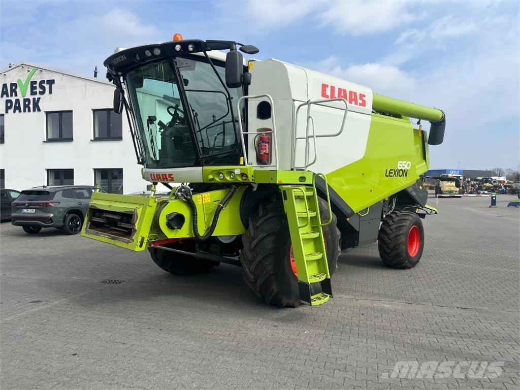 CLAAS Lexion 650 Ražas novākšanas kombaini