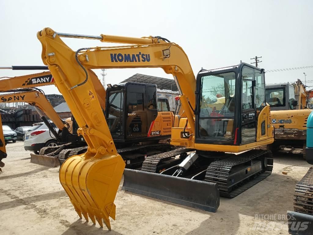 Komatsu PC 60 Kāpurķēžu ekskavatori