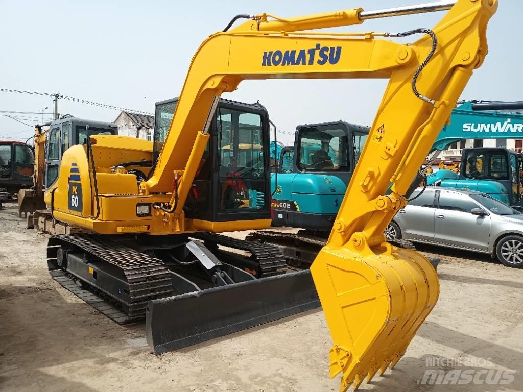 Komatsu PC 60 Kāpurķēžu ekskavatori