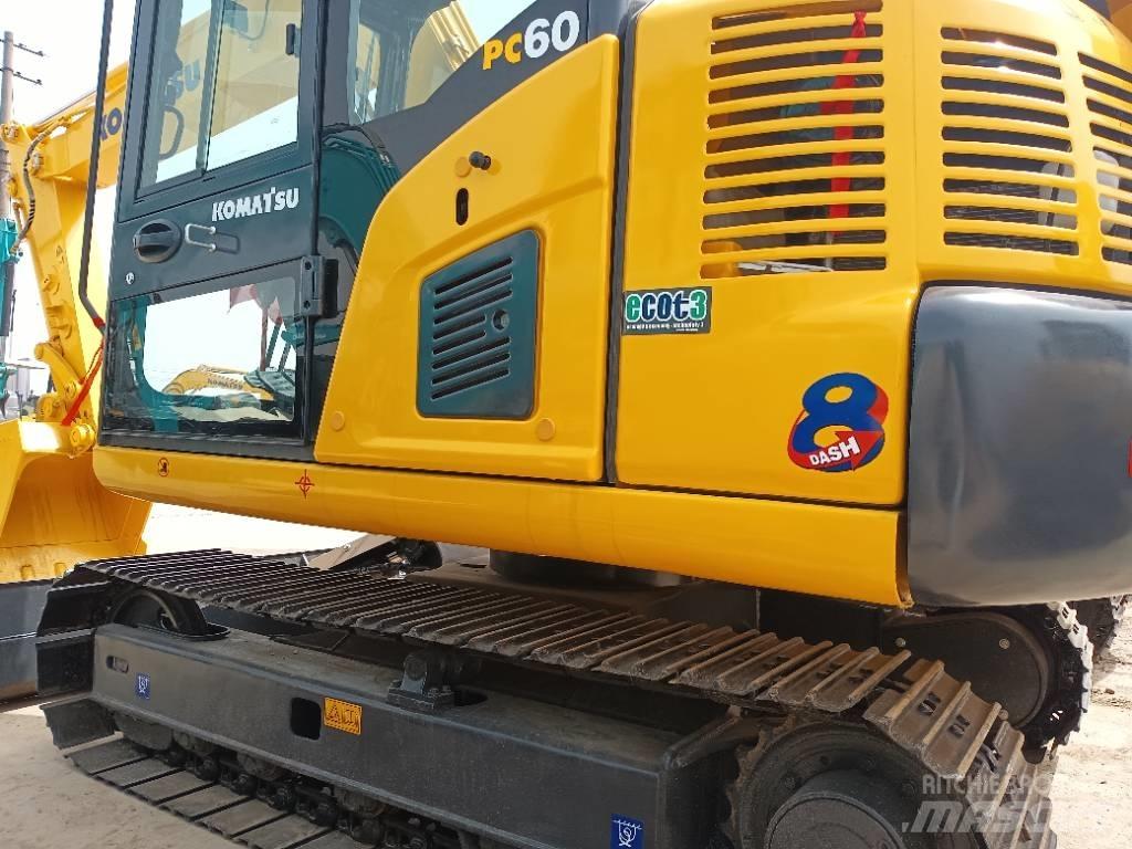 Komatsu PC 60 Kāpurķēžu ekskavatori