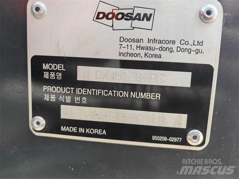 Doosan 150 Kāpurķēžu ekskavatori