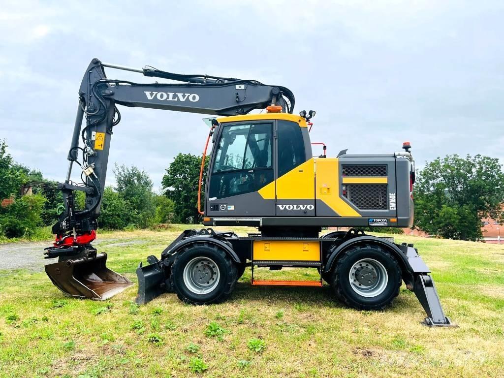 Volvo EW 160 E Ekskavatori uz riteņiem