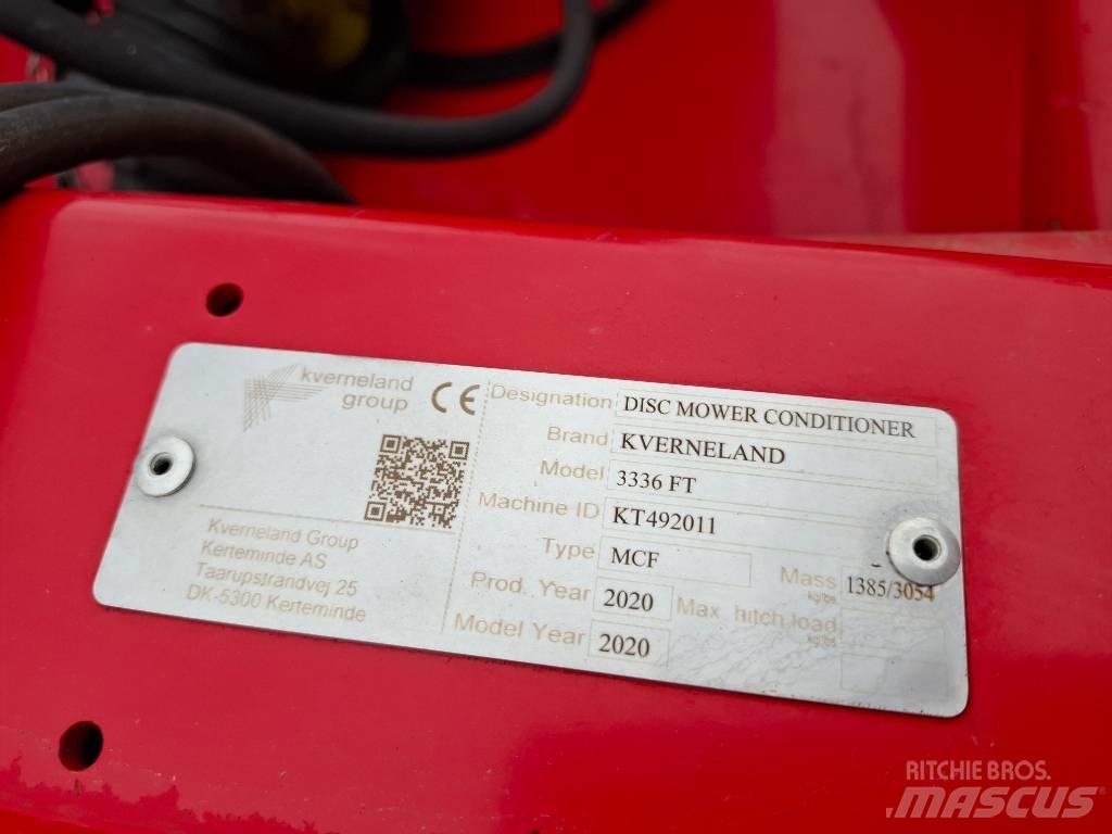 Kverneland 3336 FT Pļaujmašīnas ar kondicionieri