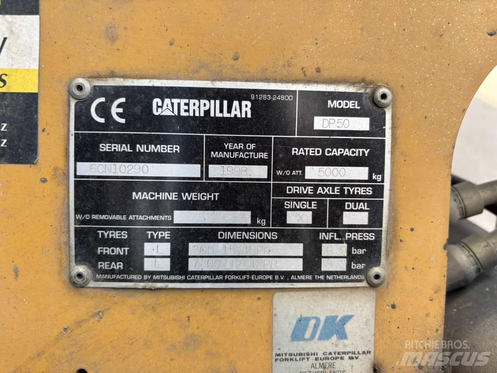 CAT DP50 Tehnika ar dīzeļa dzinēju