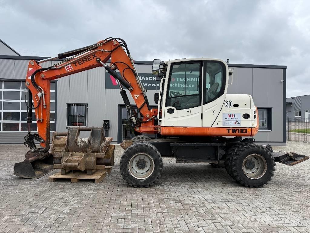 Terex TW 110 Ekskavatori uz riteņiem