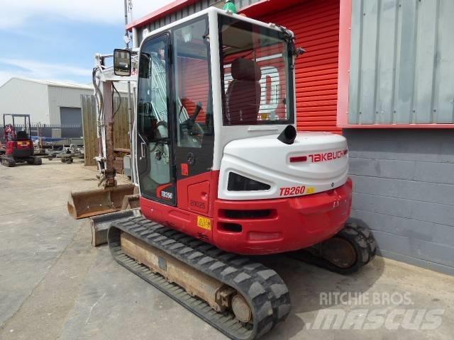 Takeuchi TB 260 Mini ekskavatori < 7 t