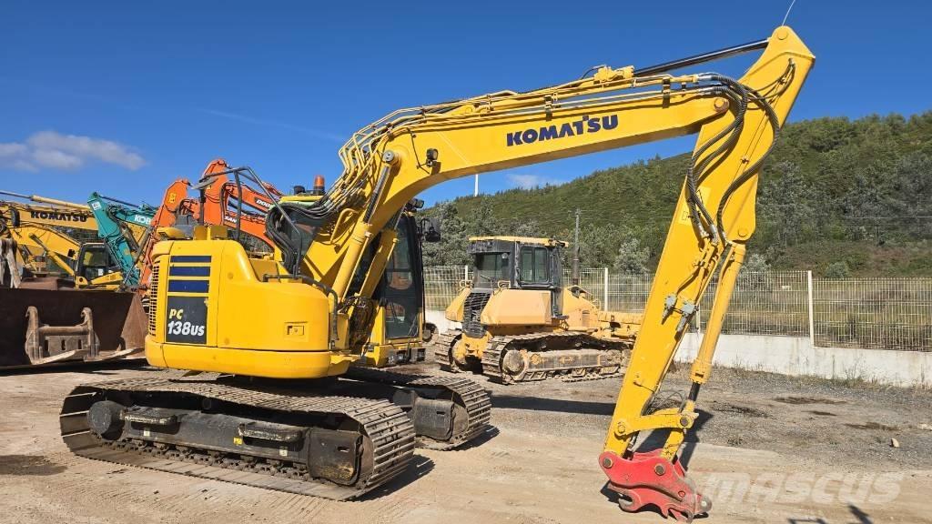 Komatsu PC 138 US-11 Kāpurķēžu ekskavatori