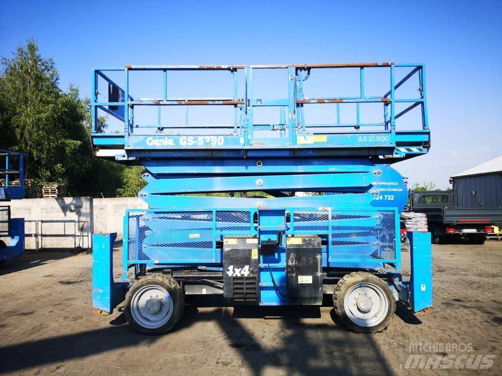 Genie GS 5390 RT Šķerveida pacēlāji