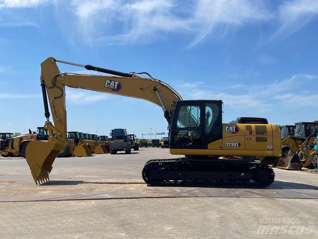 CAT 323D3 Īpašie ekskavatori