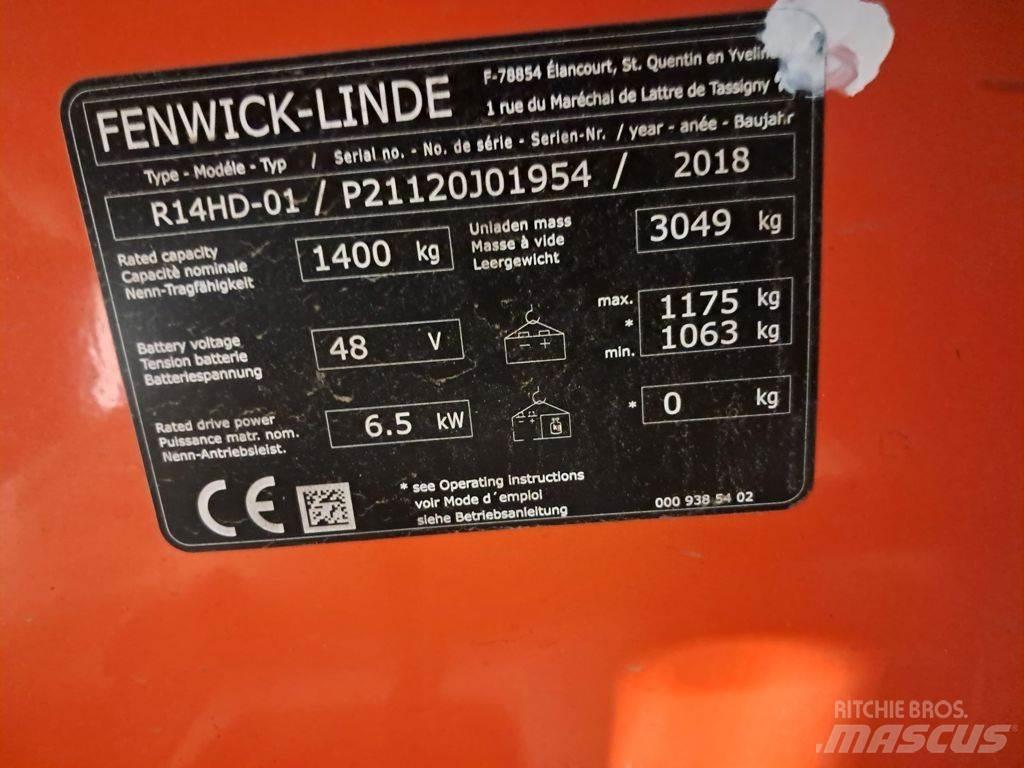 Linde R14 HD Lielaugstuma pārvadātājs