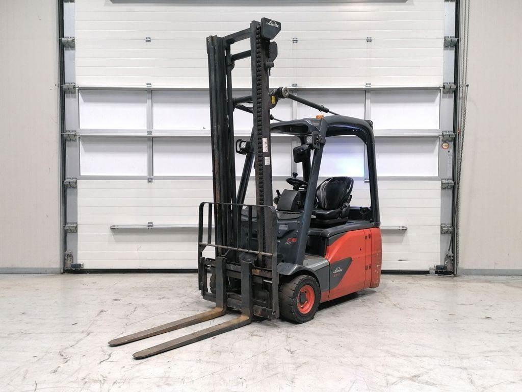 Linde E16-02 Elektriskie iekrāvēji