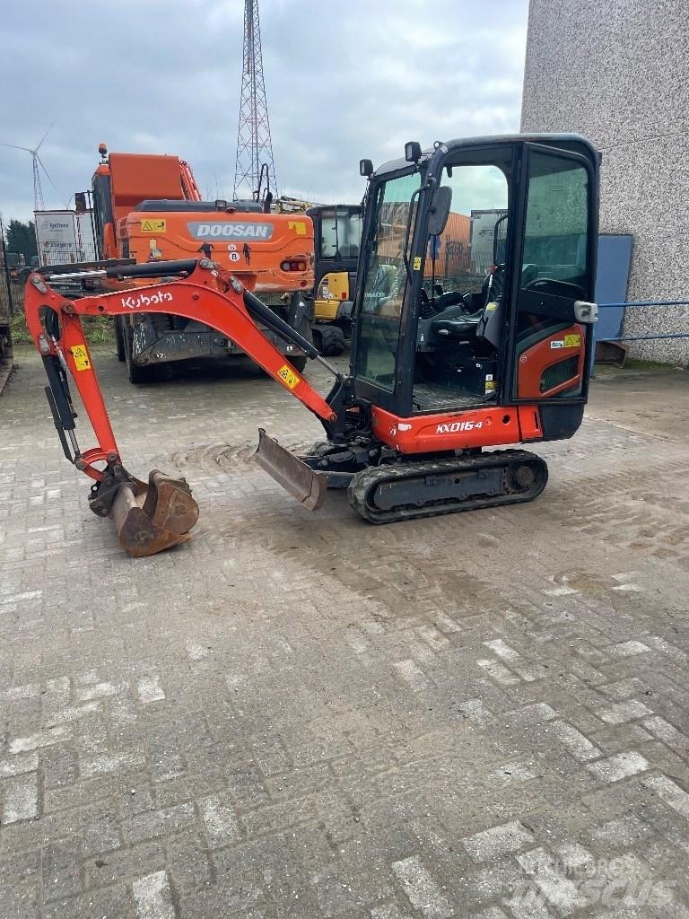 Kubota KX 016-4 Mini ekskavatori < 7 t