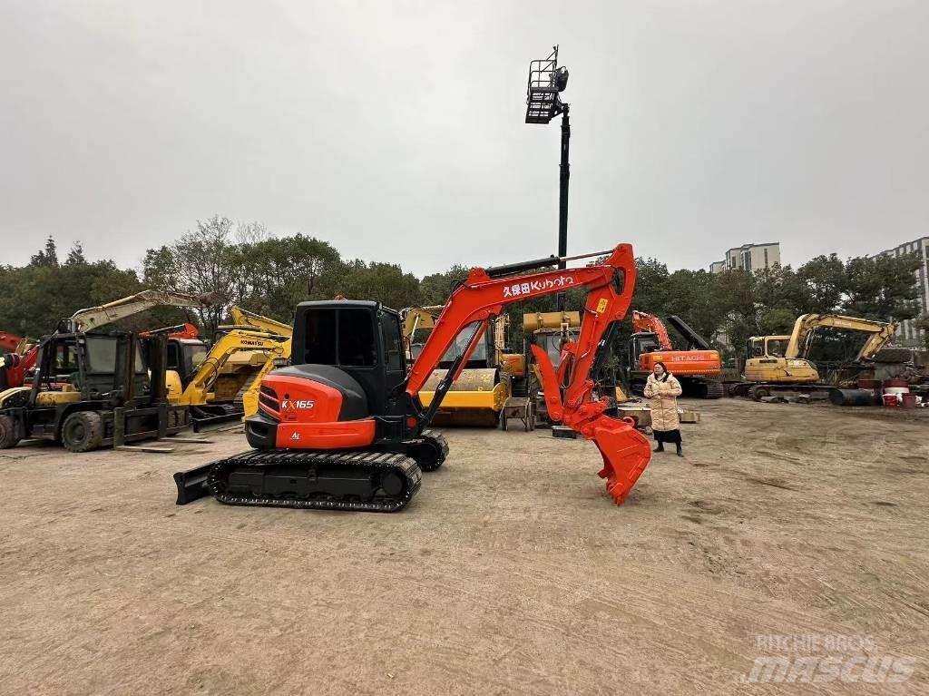 Kubota KX 165 Kāpurķēžu ekskavatori