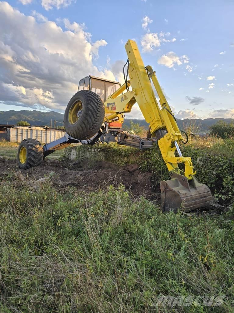 Menzi Muck A71 Ekskavatori uz riteņiem