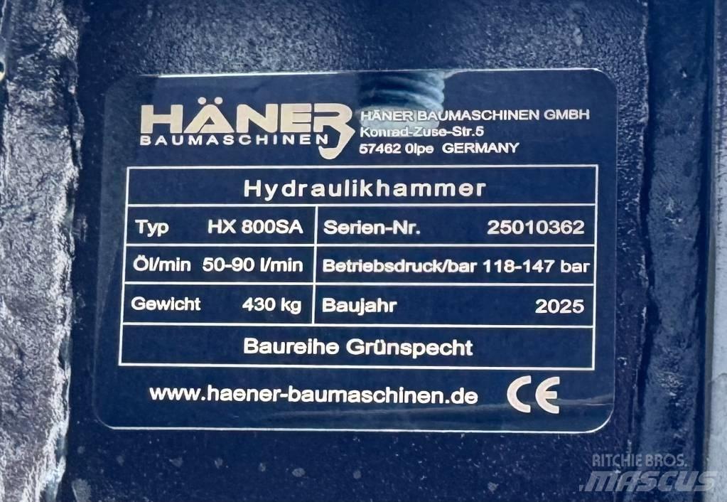  Haner HX 800SA Āmuri/Drupinātāji