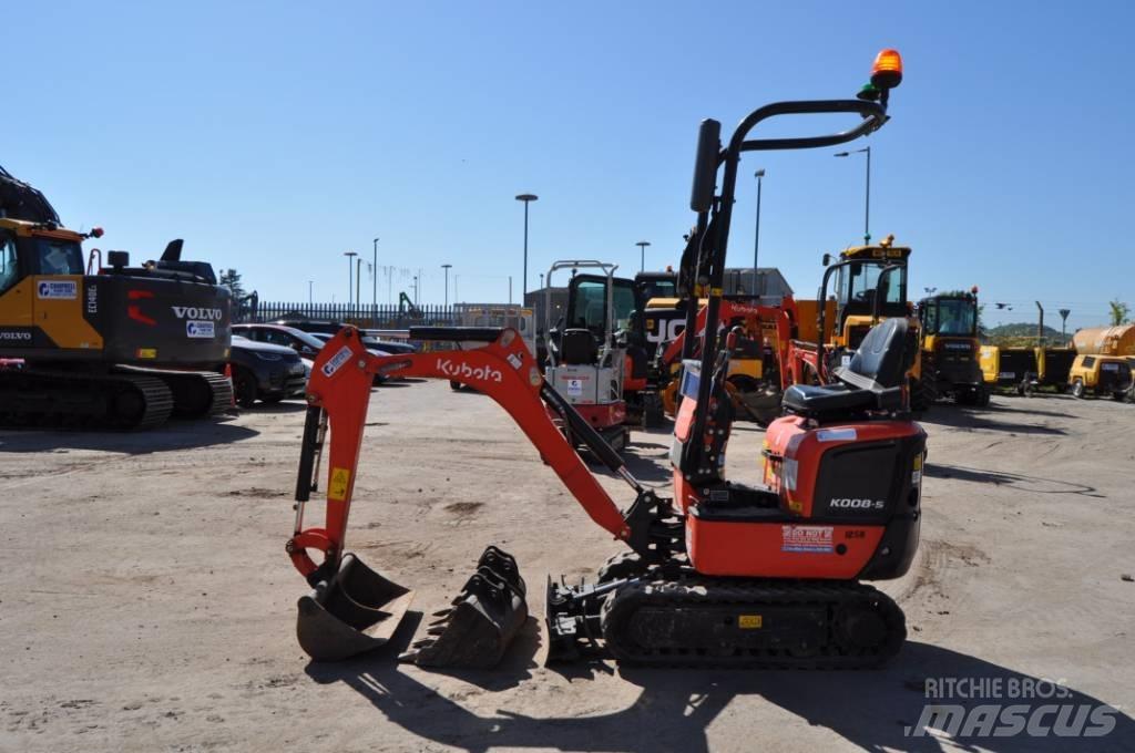 Kubota K 008-5 Mini ekskavatori < 7 t