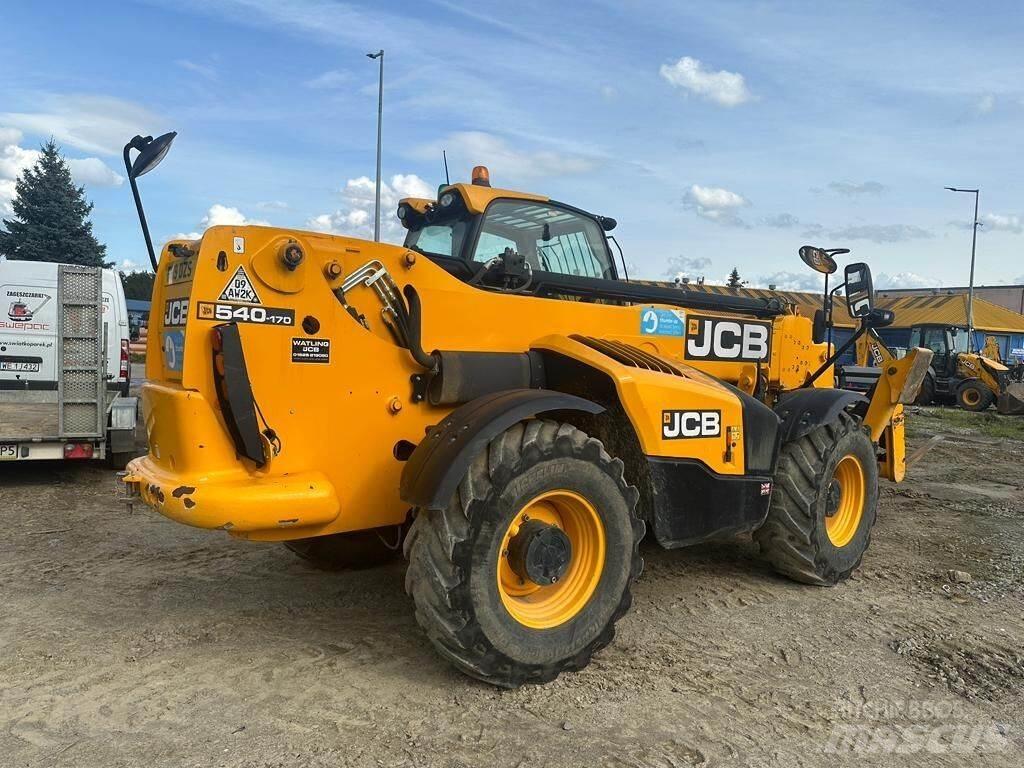 JCB 540-170 Teleskopiskie manipulatori