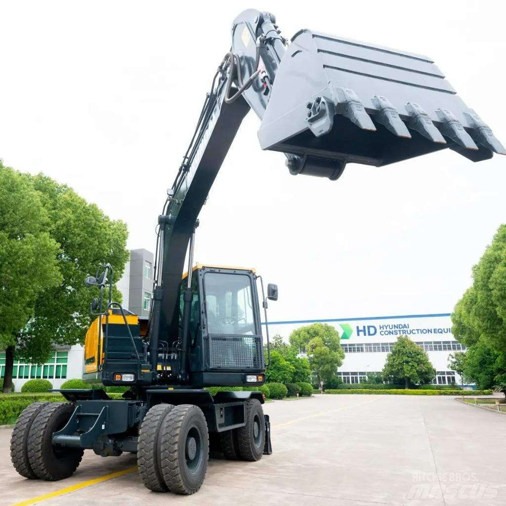 Hyundai HW155 Ekskavatori uz riteņiem