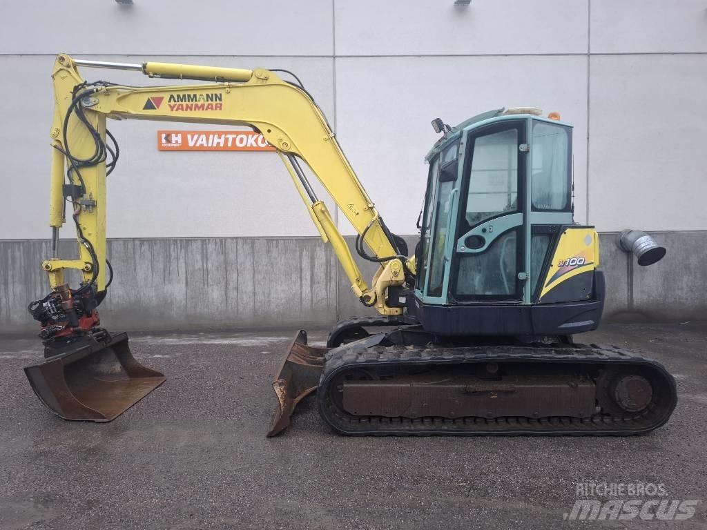 Yanmar SV 100 Vidēja lieluma ekskavatori 7 t - 12 t