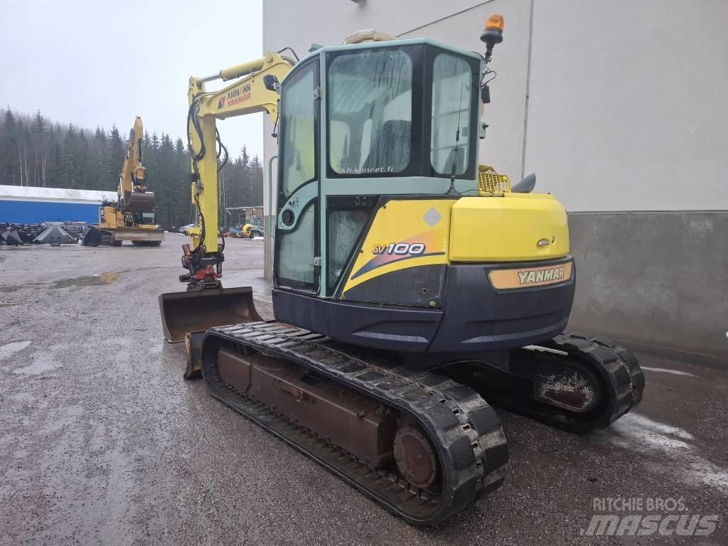 Yanmar SV 100 Vidēja lieluma ekskavatori 7 t - 12 t