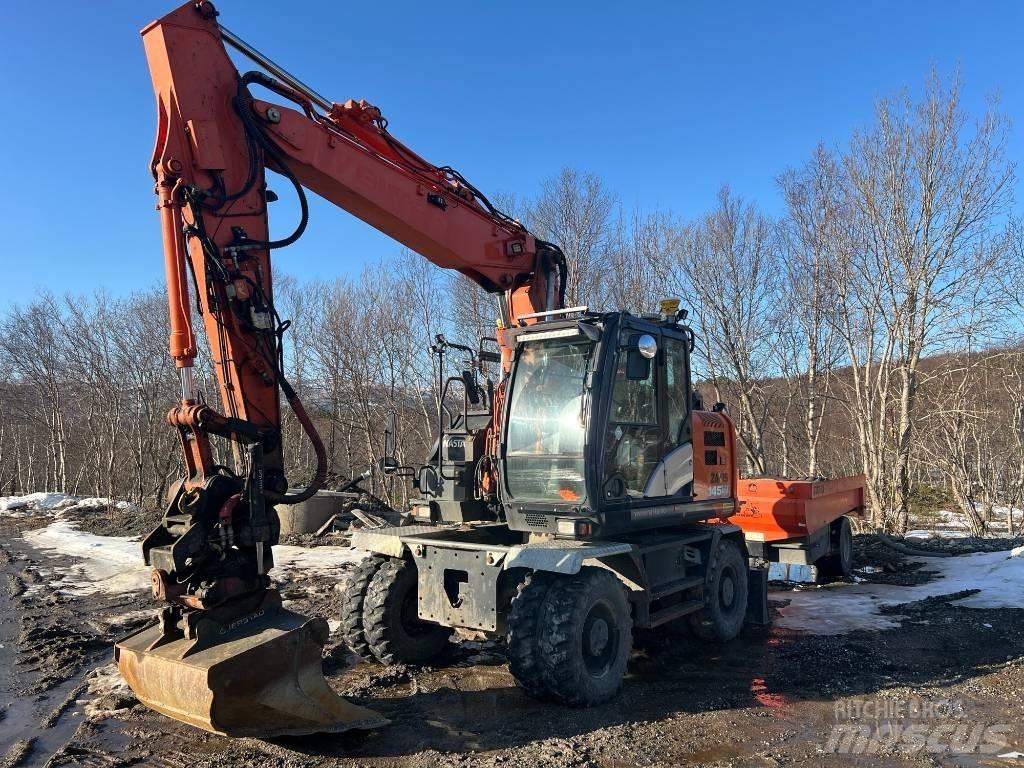 Hitachi ZX145WT-6 Ekskavatori uz riteņiem