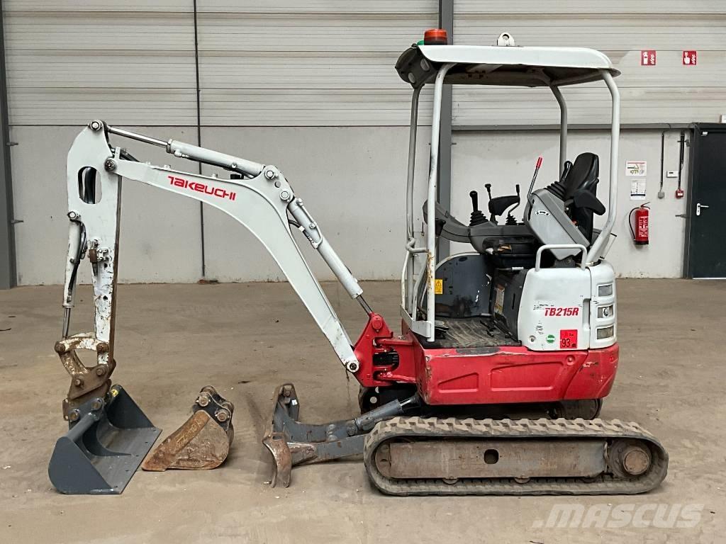 Takeuchi TB 215 R Mini ekskavatori < 7 t