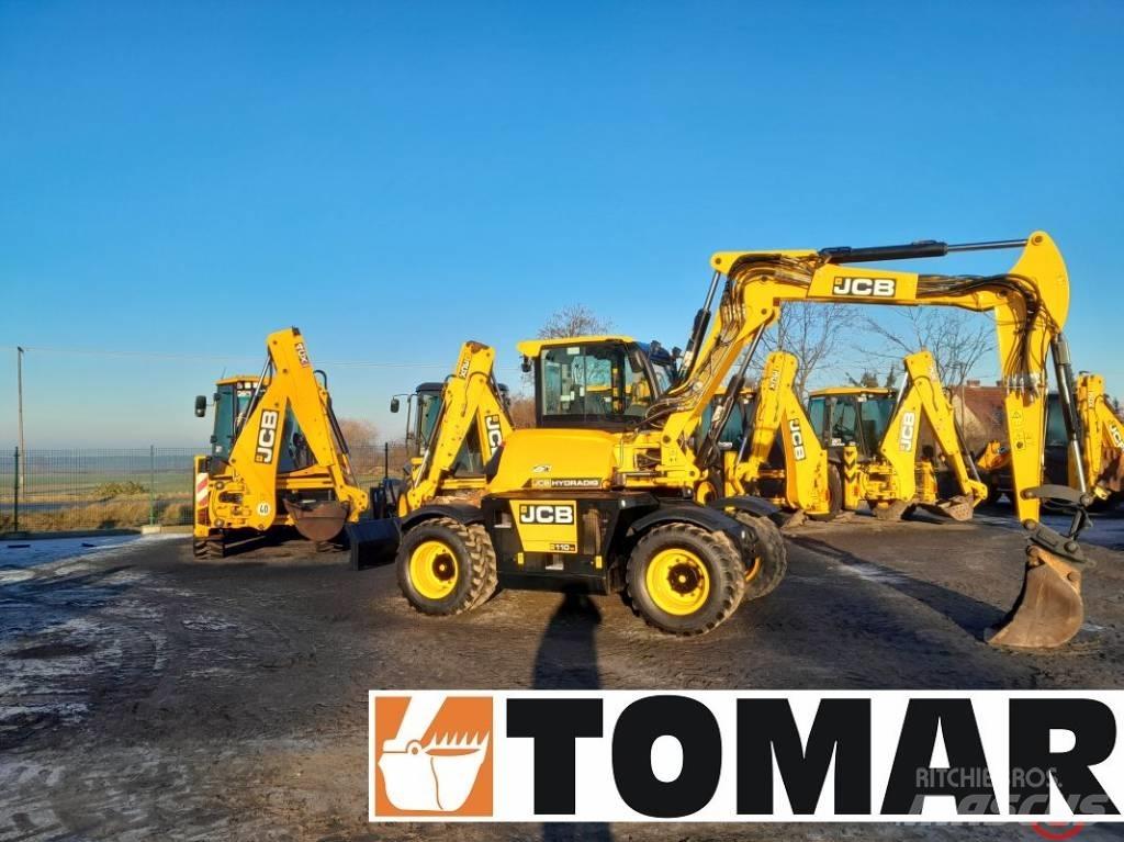 JCB 110 W Hydradig Ekskavatori uz riteņiem