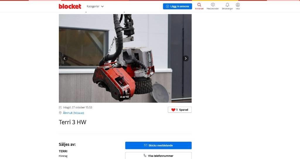 Terri 3HW Harvesteri