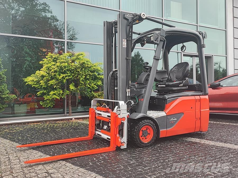Linde E16-02 Elektriskie iekrāvēji