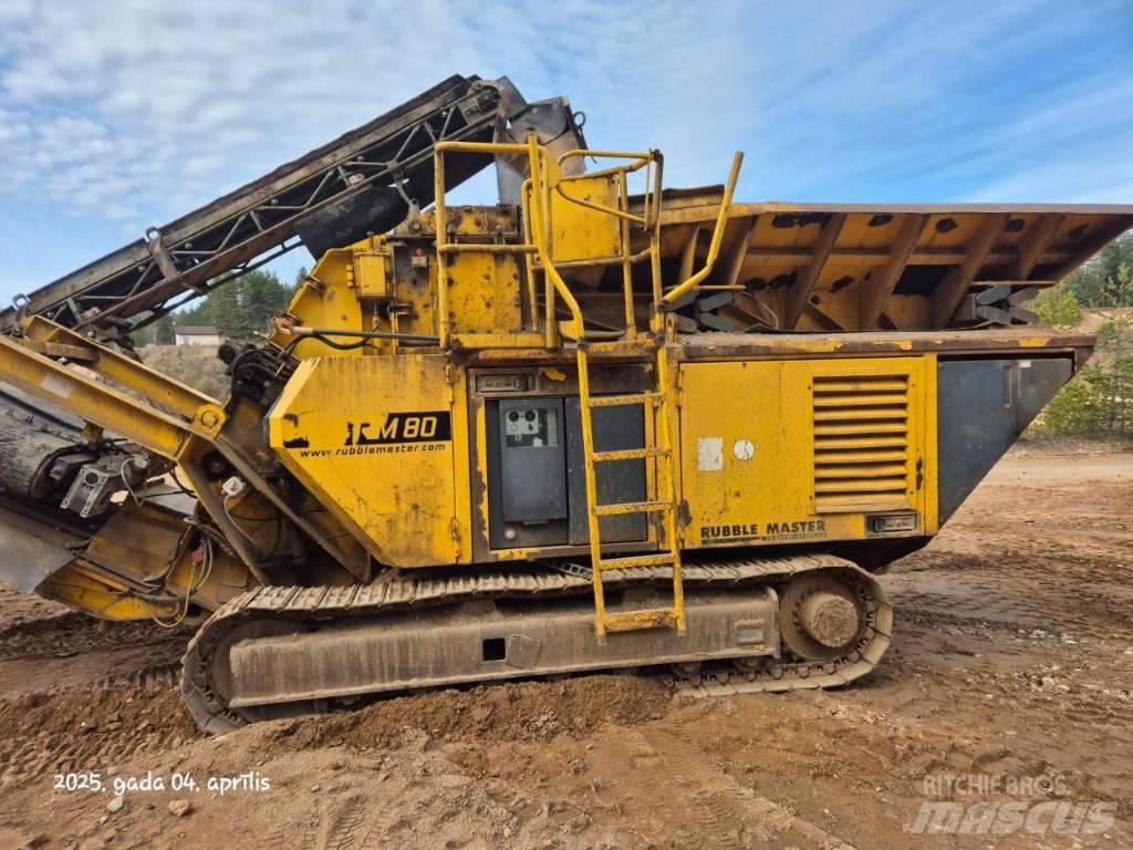 Rubble Master RM 80 Mobilie drupinātāji