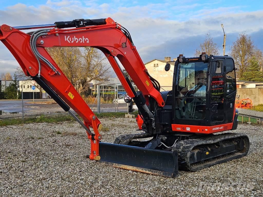 Kubota KX 080-4 Vidēja lieluma ekskavatori 7 t - 12 t