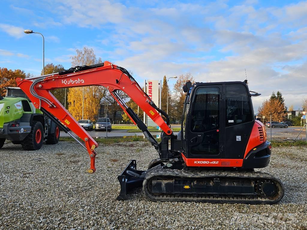 Kubota KX 080-4 Vidēja lieluma ekskavatori 7 t - 12 t