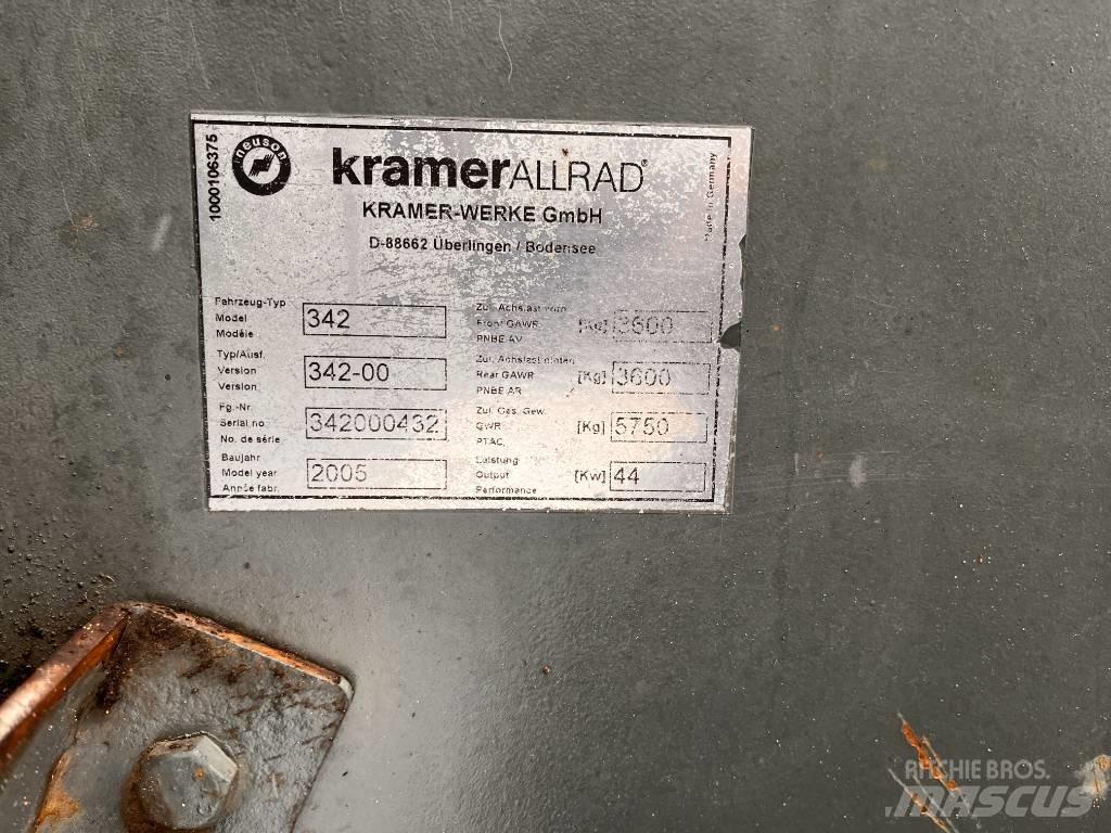 Kramer 380 Iekrāvēji uz riteņiem